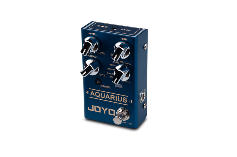 Joyo R07 Revolution Series Aquarius Delay/Looper Guitar Effect Pedal