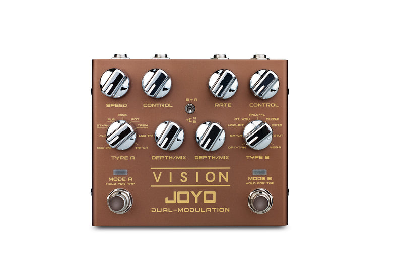 Joyo R-09 Vision Dual Modulation Guitar Effect Pedal