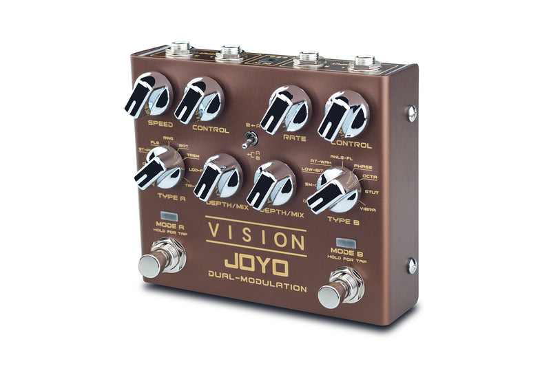 Joyo R-09 Vision Dual Modulation Guitar Effect Pedal