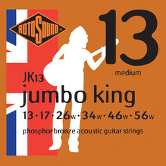 Rotosound JK13 Jumbo King Phosphor Bronze 13 - 56 String