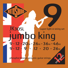 Rotosound JK30SL Jumbo King 12-String Phosphor Bronze