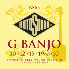 Rotosound RS65 Banjo 5 String Set - Loop End