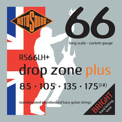 Rotosound RS66LH+ Swing Bass 66 Drop Zone 85-175 Stainless