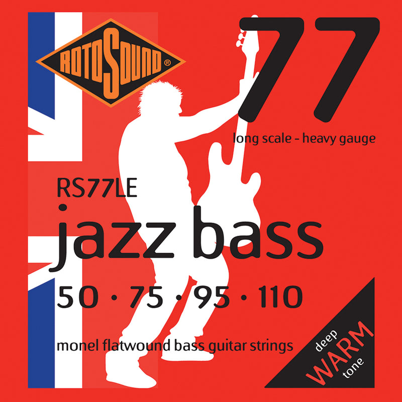 Rotosound RS77LE Jazz Bass 77  Long Scale Heavy 50-110 Monel