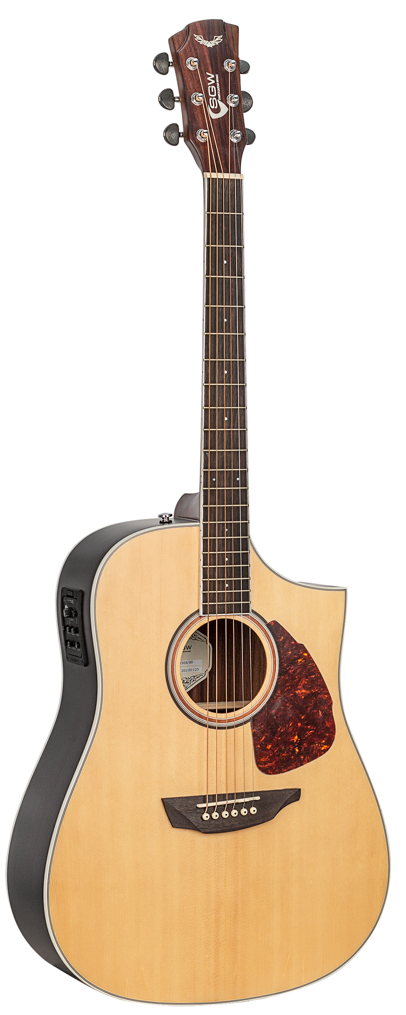 SGW Dreadnought electric/acoustic guitar.