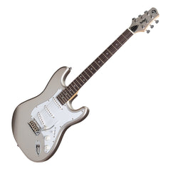 Badger Classic ST-Style Electric Guitar (Silver)