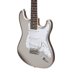 Badger Classic ST-Style Electric Guitar (Silver)