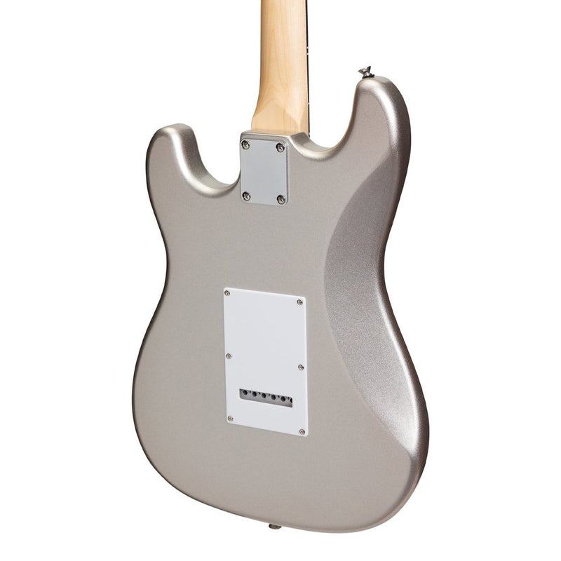 Badger Classic ST-Style Electric Guitar (Silver)