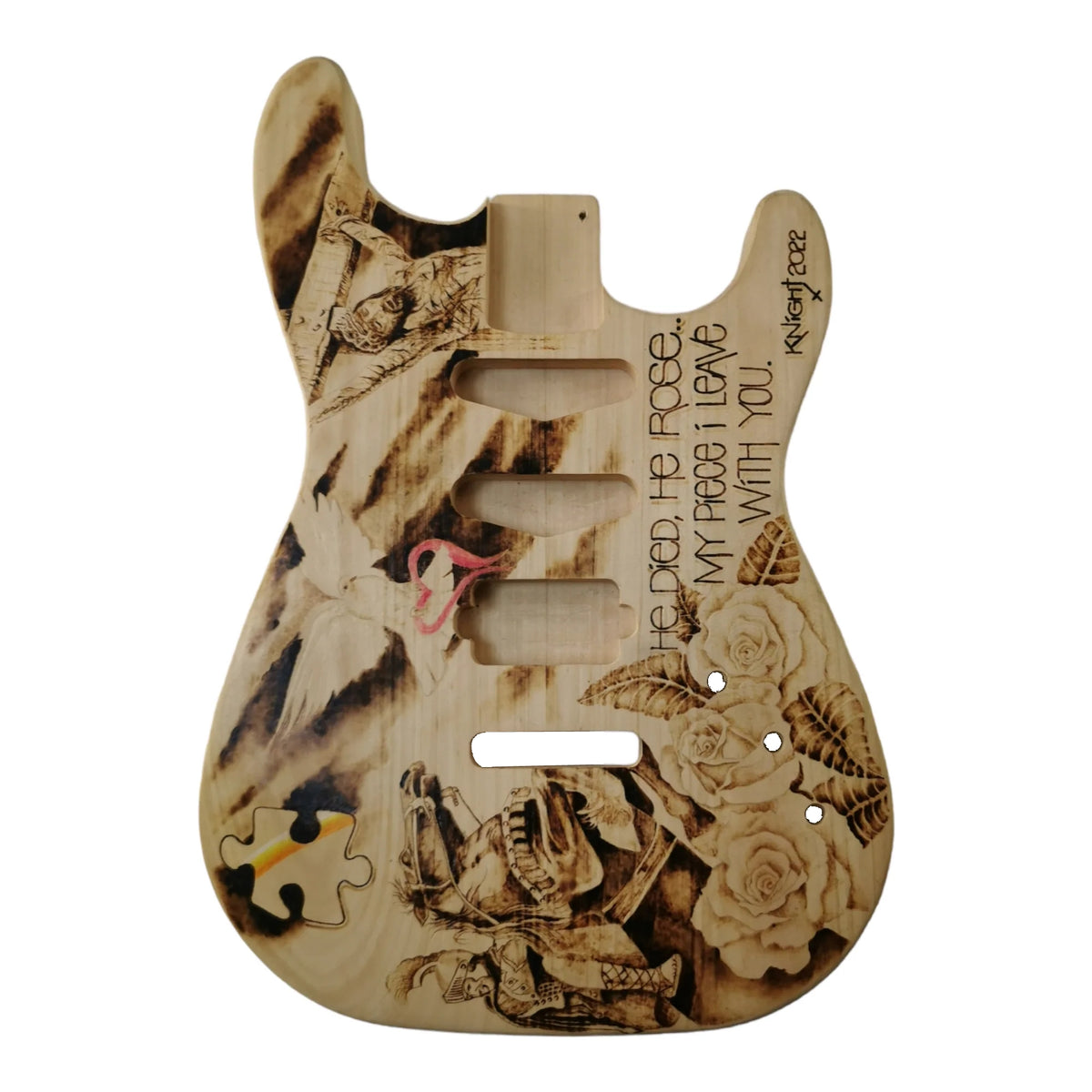 S Style Bunya Body *Made in Australia* Artwork by John Knight