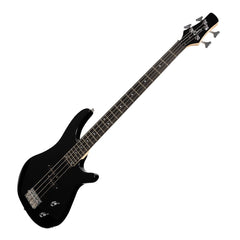 Casino '24 Series' Tune-Style Electric Bass Guitar and 15 Watt Amplifier Pack (Black)