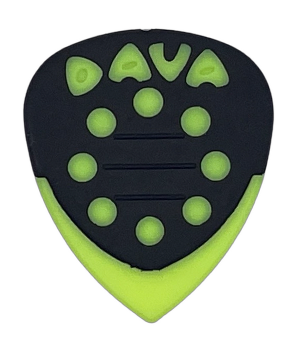 6 x Dava Nylon Grip Tip Pick