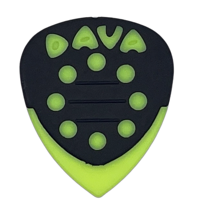 6 x Dava Jazz Grips Nylon Pick
