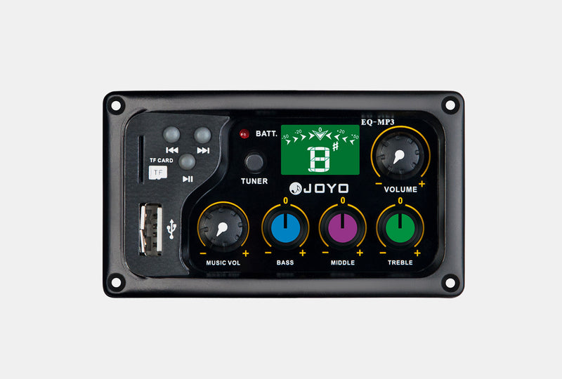 Joyo EQ - Mp3 LCD Digital 3 Band EQ Pickup Preamp With Tuning Function