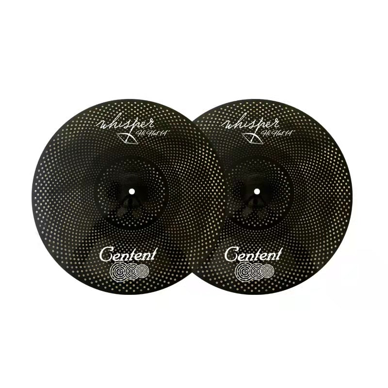 Centent Black Whisper Series Low Volume Cymbal Pack