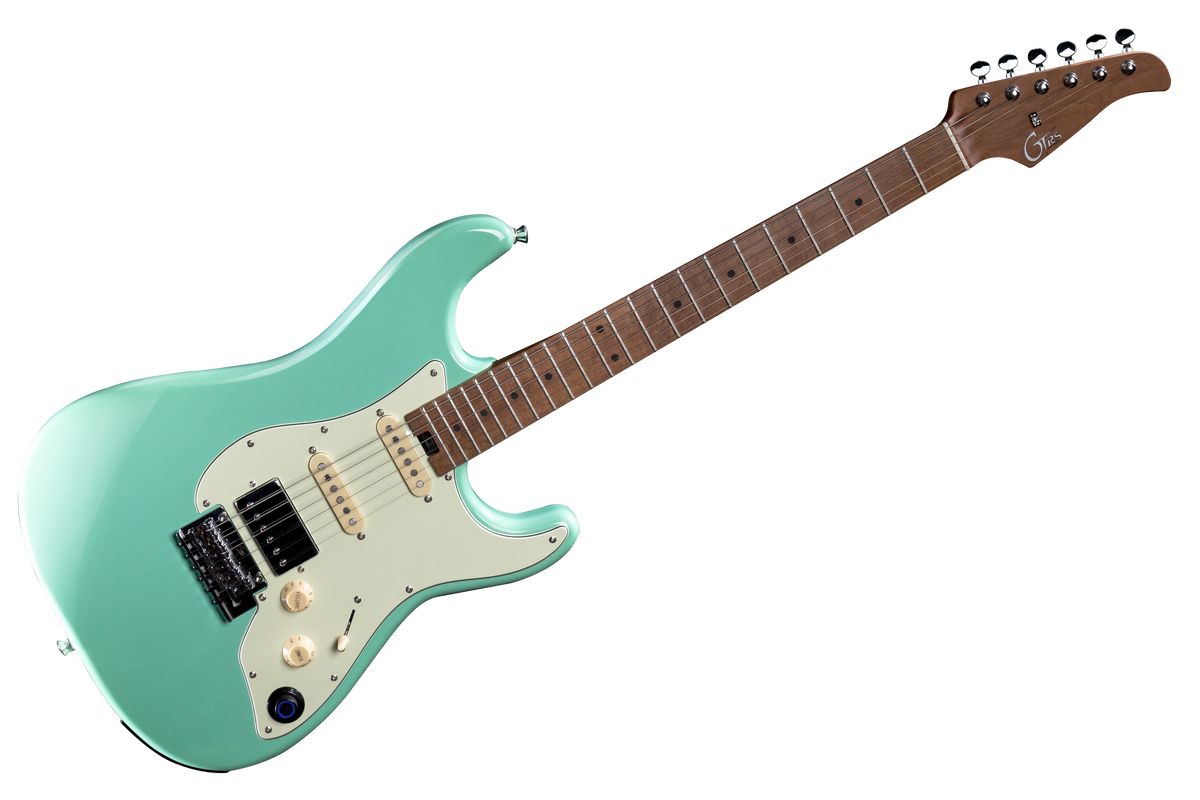 Mooer GTRS Intelligent Guitar Green w/GigBag *Ex Demo, set up with your string choice