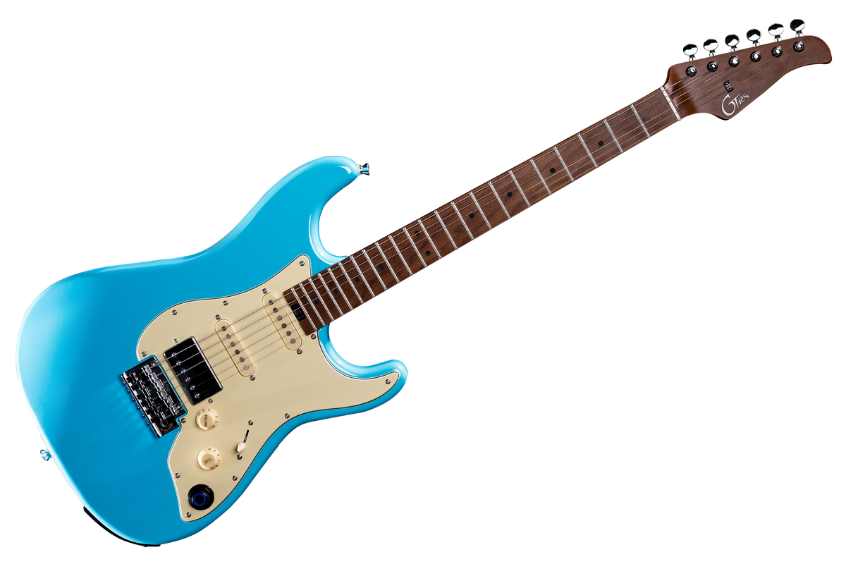 Mooer S800 GTRS Intelligent Guitar Blue w/Gig Bag